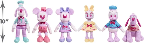 Vista 9 de Walt Disney World Celebración del 50 aniversario de la fiesta del té loco de peluche coleccionable, edición limitada de 9 pulgadas, juguetes