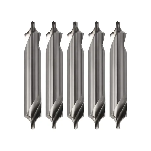 Vista 13 de Taladro central estándar A0.5, taladro central DRINYOUNG de acero de alta velocidad de 60 grados (Tipo A, A0.5 10pcs)