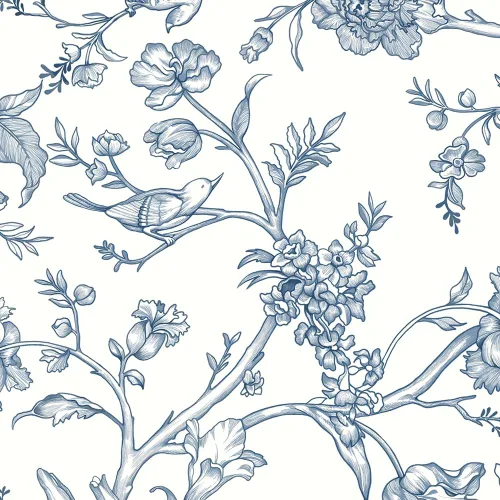 Vista 8 de Safiyya Papel Tapiz Despegar y Pegar Floral Vintage Papel de Contacto 17.3" x 78.7" Papel de Pared Amigable para Inquilinos Autoadhesivo Removible