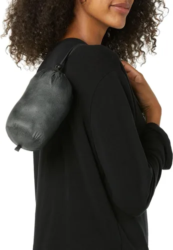 Vista 4 de Tienda Essentials - Chaleco para mujer, ligero, impermeable y fácil de guardar