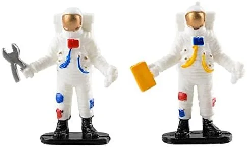 Vista 3 de Star Magic Transbordador espacial fundido a presión y astronautas