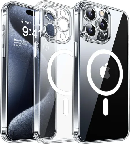 Vista 101 de CANSHN Funda magnética compatible con iPhone Air (6.5 pulgadas), mejorada [protección completa de la cámara] [compatible con Magsafe]