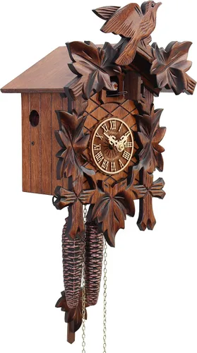 Vista 3 de Reloj de cuco - Las hojas tradicionales de vid