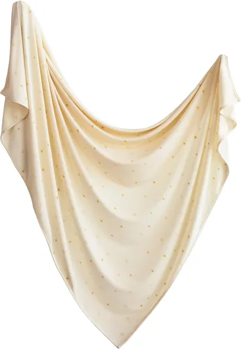 Vista 11 de mushie Manta Envolvente Elástica para Bebé Extra Suave y Ajuste Ceñido 47"x47" (Blush)