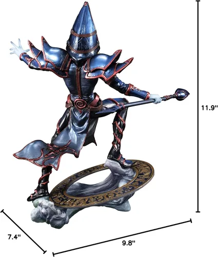 Vista 7 de YU GI OH Duel Monsters Art Works Mago Negro PVC FIG