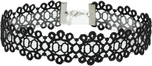 Vista 2 de EIGSO 2-30pcs Conjunto de collares de lazo de terciopelo para mujeres, gargantilla ajustable de encaje gótica
