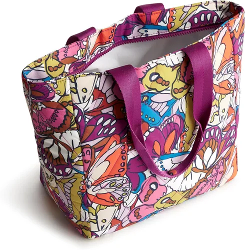 Vista 2 de Vera Bradley Women's Featherweight Lunch Tote Bag Flutter