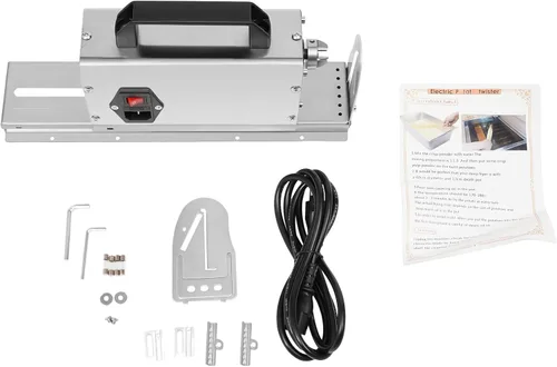 Vista 6 de Cortadora de patatas comerciales, cortador eléctrico en espiral para papas Tornado y papas fritas, máquina de corte de verduras de acero inoxidable