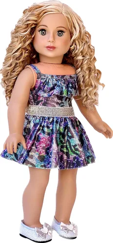 Vista 4 de Ultimate Playset – Ropa para muñecas de 18 pulgadas – 6 piezas – Mezcla y combina trajes con zapatos – Traje de baño, falda, blusa, pantalones