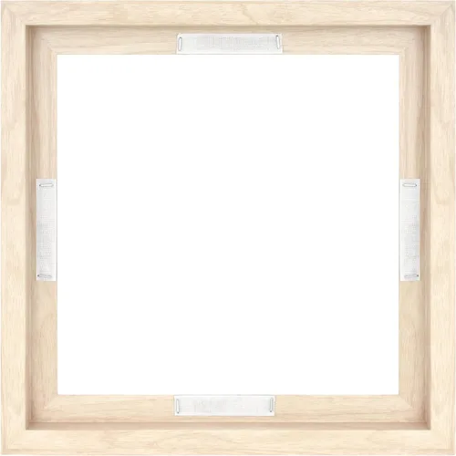 Vista 31 de MCS Marco flotante de lona, 12 x 12, negro, paquete de 1