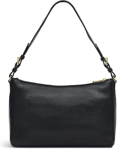 Vista 2 de RADLEY London Dukes Place - Colcha a rayas - Hombro con cremallera media, Negro
