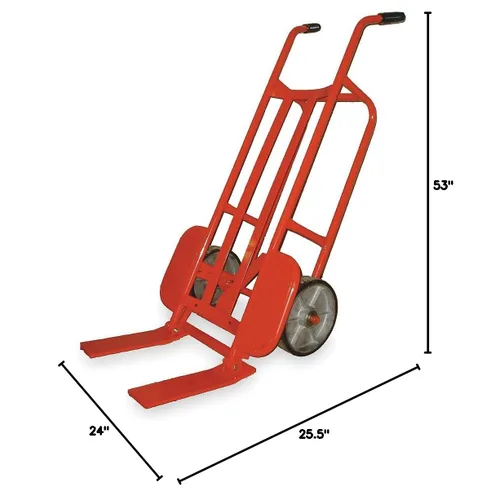 Vista 2 de Dayton Carro de mano de la bolsa, 1000 lb.,53"x25"x24" 2LRL4-1 cada uno