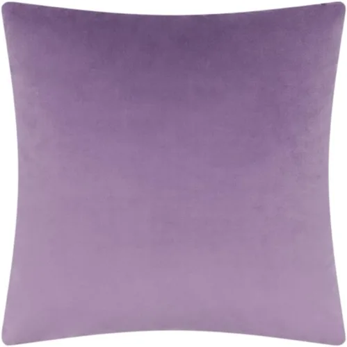 Vista 3 de Fundas de almohada de terciopelo floral morado, fundas de almohada cuadradas decorativas de flores en acuarela, funda de cojín suave para sofá