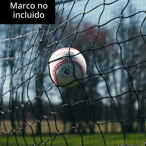 Vista 5 de Murray Sporting Goods Red de jaula de bateo de béisbol/sóftbol – 40 pies Solo red de pie – Marco no incluido