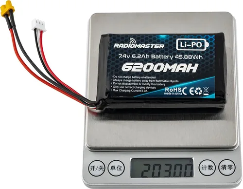 Vista 5 de SPEEDY BEE Radiomaster 2S 7.4V 6200mAh Lipo Batería para RadioMaster Boxer Radio y TX16S Series Radio Transmisor de la Tienda