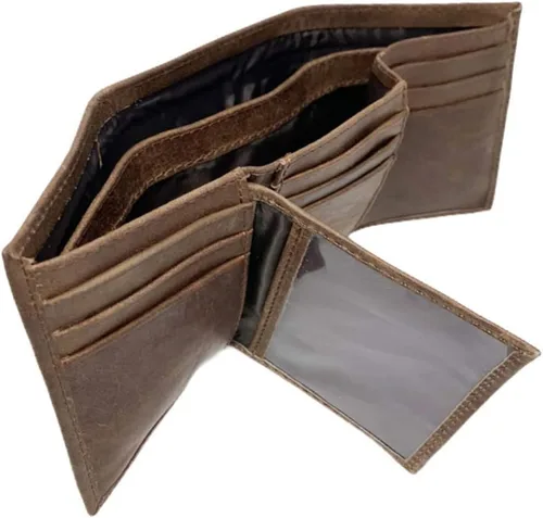 Vista 3 de Eagles Wings Billetera Tri Fold para hombre