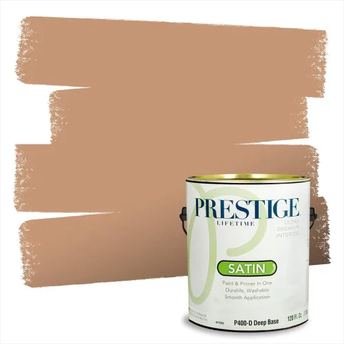 Vista 222 de Pintura 2 en 1, para primera mano y para exterior, de Prestige Paints, E100-N-1120BM