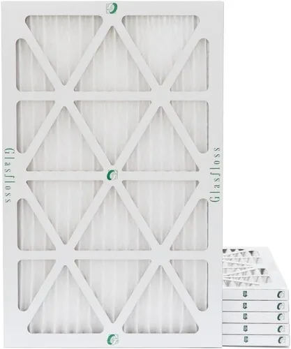 Vista 15 de Glasfloss ZL 8x8x1 MERV 10 (FPR 5-6) Filtros de aire para caldera/aire acondicionado. (Caja de 6). Tamaño real: 8 x 8 x 7/8