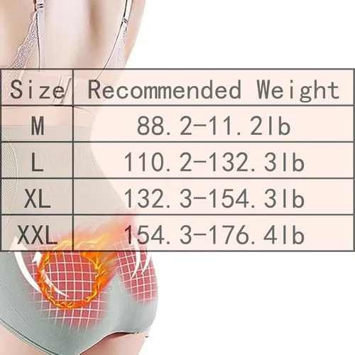 Vista 7 de Irasas Fatlos - Ropa interior de grafeno para mujer con control de abdomen de cintura alta