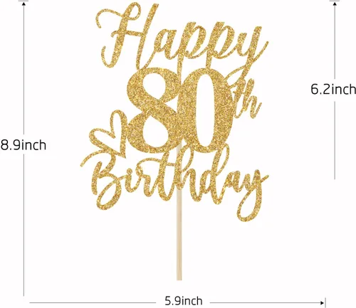 Vista 118 de Decoración para pastel de cumpleaños número 10, decoraciones de cumpleaños número 10, doble dígito, Hello 10, suministros para fiesta de cumpleaños