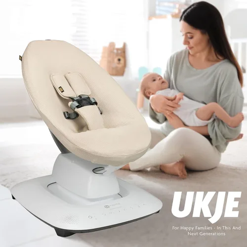 Vista 6 de Ukje Funda protectora para columpio compatible con 4moms o MamaRoo 5, columpio de bebé multimovimiento, forro de columpio para bebé, funda