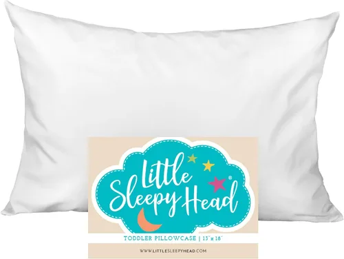 Vista 85 de Funda de almohada para jóvenes Little Sleepy Head - 100% funda de almohada de algodón y hipoalergénica - Funda de almohada envolvente de ajuste
