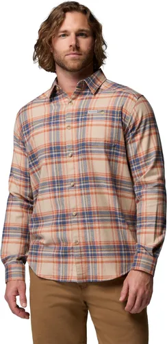 Vista 63 de Columbia Men's Cornell Woods Flannel Long Sleeve Shirt Negro