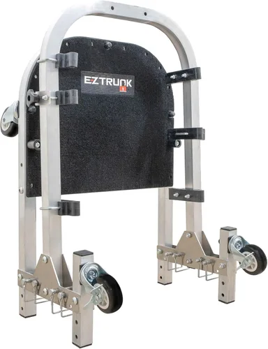 Vista 3 de EZ4X4 - Carrito de almacenamiento con ruedas plateadas de 2 puertas para TJ JK JL patentado