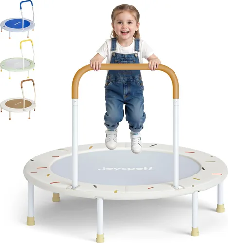Vista 12 de 36-Inch Toddler Trampoline with Foam Handle, 3FT Foldable Mini Rebounder