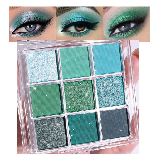 Vista 31 de CAKAILA Paleta de sombra de ojos mate de 10 colores, color gris y gris topo, paleta de sombra de ojos neutra, paleta de maquillaje de larga