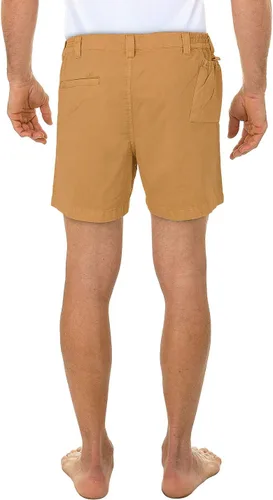 Vista 2 de Beach Outfitters Men's Walking Hiker 100% Cotton Cargo Short