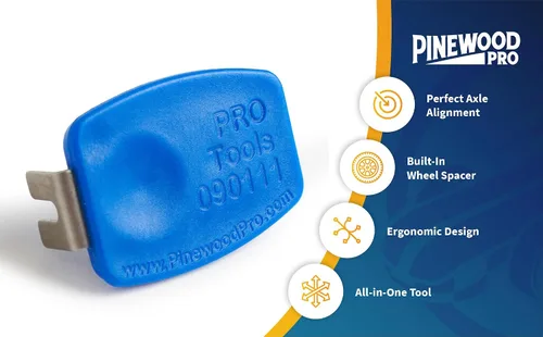 Vista 6 de Guía para inserción de eje, de Pinewood Derby Pro