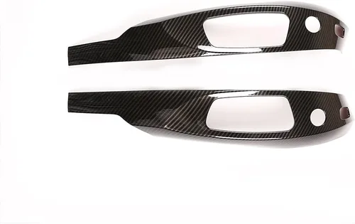 Vista 2 de YIWANG Panel de interruptor de botón de ajuste de asiento de fibra de carbono ABS 2 piezas para BMW Serie 3 E90 2005-2012/X1 E84 2010-2015