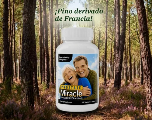 Vista 6 de Paquete de 2 Prostata Milagro Avanzado Fórmula