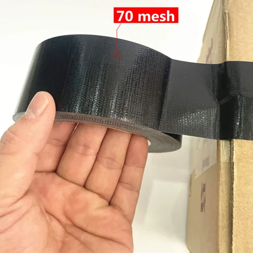 Vista 4 de COSIMIXO Paquete de 5 Cintas Adhesivas de Conducto Negras de Uso Pesado, 2 pulgadas x 30 yardas, fuerte, flexible, sin residuos, para todo clima