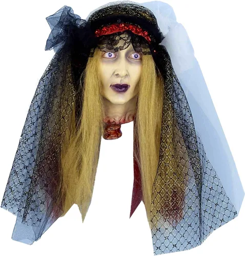 Vista 3 de Forum Novelties Cortar Bloody Head Prop