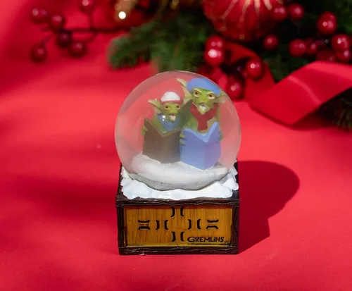 Vista 5 de Nerd Block Gremlins - Bola de nieve navideña