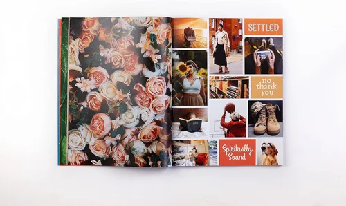 Vista 3 de Free Period Press Vision Board Book, más de 700 palabras e imágenes en todas las categorías, para visualizar tus objetivos y sueños de vida