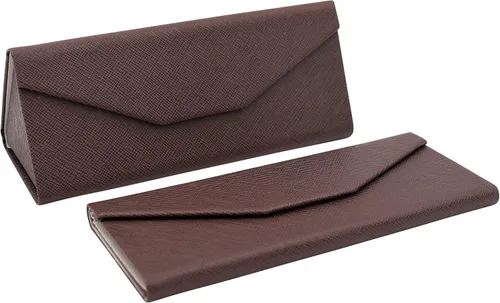 Vista 183 de Real Sic Funda para lentes de sol para hombres y mujeres, soporte magnético plegable para lentes de sol, inspirado en el color sólido
