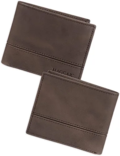 Vista 2 de Haggar Billetera de cuero para hombre