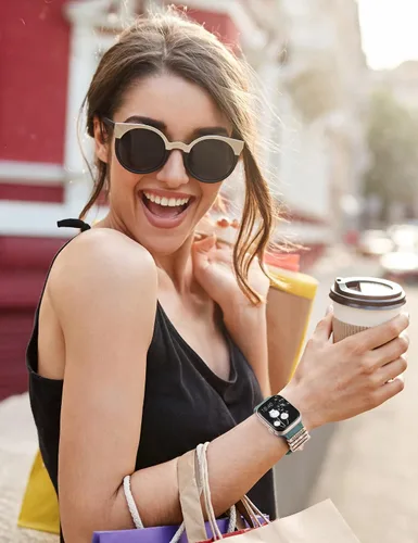 Vista 5 de Minyee Compatible con Apple Watch Banda con Encantos para Mujeres 41mm 40mm 38mm 42mm 44mm 45mm 49mm Anillos Decorativos en Forma de Flor