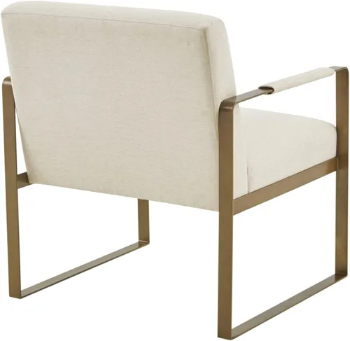 Vista 5 de Martha Stewart Upholsterd - Silla decorativa para sala de estar, diseño moderno, cómodo cojín de espuma para asiento de dormitorio, sala de estar