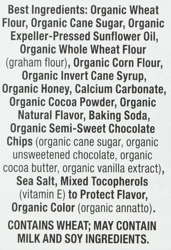 Vista 109 de Annie's Organic Chocolate Bunny Graham Snacks, 7.5 onzas