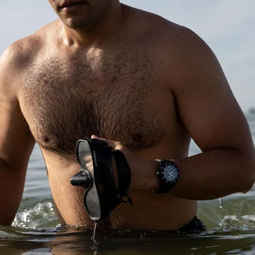 Vista 5 de Luminox - Navy Seal Foundation - Reloj Hombre 1.772 in - Diver Watch XS.3602.NSF - Relojes Hombre - Hecho en Suiza, Negro -, Diver