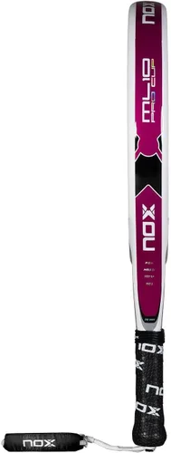 Vista 3 de Pala de pádel ML10 Pro Cup Silver por Miguel Lamperti 2025 Pala Padel ligero Marco de carbono y núcleo HR3 Giro y control mejorados Raqueta