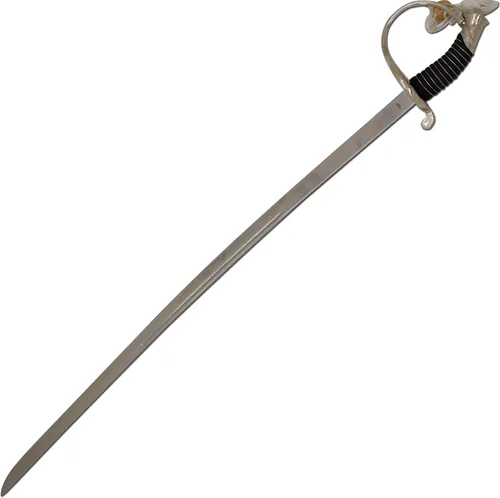 Vista 30 de Medieval Warrior Sable conmemorativo de caballería estadounidense con vaina