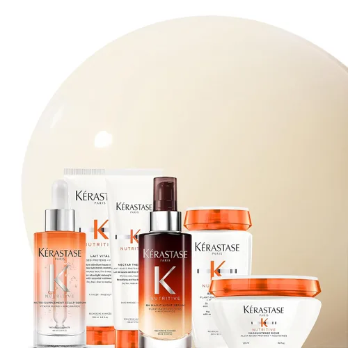 Vista 9 de Kérastase Nutritive Lait Vital Acondicionador Hidratante Para Cabello Fino a Medio Seco - Ilumina el Cabello Brillante y Desenreda Fácilmente, Con