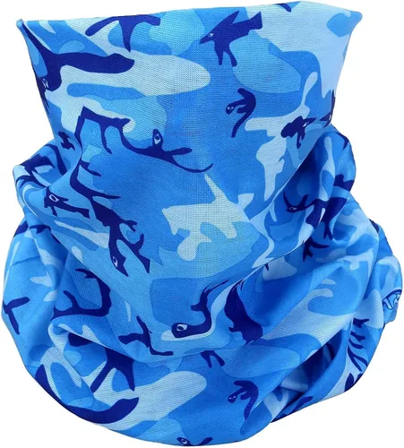 Vista 4 de Pañuelo para la cabeza sin costuras multifunción sirve como bandana balaclava cubrecuello bufanda
