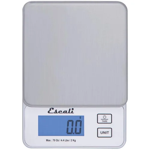 Vista 3 de EscaliVera PR2000S Cocina de alta precisión compacta / hornear / a escala de hierbas, mide los ingredientes líquidos y secos, pantalla digital LCD