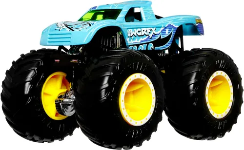 Vista 8 de Hot Wheels Monster Trucks - Surtido de juguetes de coche con cambio de color, 3 años